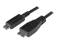 StarTech.com Cable Adaptador de 50cm USB-C a Micro USB-B - USB 3.0 USB Tipo C - cable USB de tipo C - USB-C a Micro-USB tipo B - 50 cm