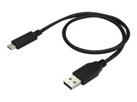 StarTech.com Cable de 0,5m USB-C a USB-A - Cable Adaptador USB Type C de Carga a USBA - Latiguillo USB Tipo C USBC USB 3.1 de 10Gbps - cable USB de tipo C - USB Tipo A a USB-C - 50 cm