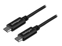 StarTech.com Cable de 0,5m USB-C Macho a Macho - Cable USB 2.0 USB Tipo C - cable USB de tipo C - USB-C a USB-C - 50 cm