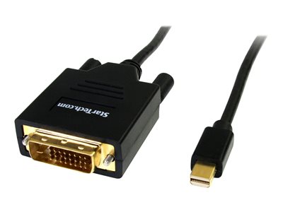  STARTECH.COM  Cable de 1,8m Adaptador Gráfico Externo Mini DisplayPort a DVI - Conversor Mini DP  Macho - DVI Macho - Hasta 1920x1200 - cable DisplayPort - 1.8 mMDP2DVIMM6