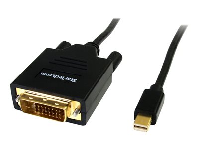  STARTECH.COM  Cable de 1,8m Adaptador Gráfico Externo Mini DisplayPort a DVI - Conversor Mini DP  Macho - DVI Macho - Hasta 1920x1200 - cable DisplayPoMDP2DVIMM6