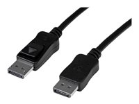 StarTech.com Cable de 10m DisplayPort Activo - Cable DisplayPort 4K Ultra HD - Cable DP a DP para Proyector/Monitor - Cable de Vídeo/Pantalla DP - Conectores DP con Pestillo (DISPL10MA) - cable DisplayPort - 10 m
