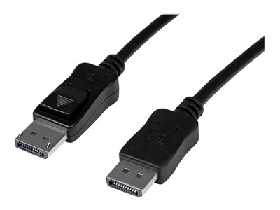  STARTECH.COM  Cable de 10m DisplayPort Activo - Cable DisplayPort 4K Ultra HD - Cable DP a DP para Proyector/Monitor - Cable de Vídeo/Pantalla DP - Conectores DP con Pestillo (DISPL10MA) - cable DisplayPort - 10 mDISPL10MA