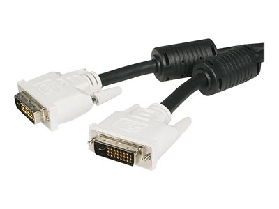  STARTECH.COM  Cable de 10m DVI-D de Doble Enlace - Cable de Vídeo Digital para Monitor DVI-D Macho a Macho - Negro - 2560x1600 - cable DVI - 10 mDVIDDMM10M