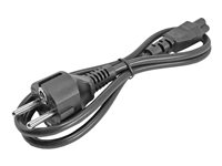 StarTech.com Cable  de 1m de Alimentación para Portátiles, Enchufe UE a C5, 2,5A 250V, 18AWG, Cable de Repuesto para Cargador, Cable Hoja de Trébol Mickey Mouse, Cable para Europa, UL (PXTNB3SEU1M) - cable de alimentación - IEC 60320 C5 a CEE 7/7 - 1 m