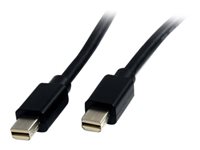 StarTech.com Cable de 1m de Monitor Mini DisplayPort 1.2 Macho a MiniDP Macho- Mini DP Negro 4k - cable DisplayPort - 1 m