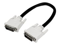 StarTech.com Cable de 1m DVI-D de Doble Enlace - Cable de Vídeo Digital para Monitor DVI-D Macho a Macho - Negro - 2560x1600 - cable DVI - 1 m