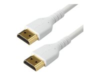 StarTech.com Cable de 1m HDMI Premium de alta velocidad con Ethernet - 4K 60Hz - Blanco - cable HDMI con Ethernet - 1 m