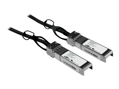  STARTECH.COM  Cable de 1m Twinax Direct Attach SFP+ a SFP+ - 10G Compatible con Cisco SFP-H10GB-CU1M - DAC de Cobre SFP+ 10GbE - DAC Pasivo de Bajo PodSFPCMM1M