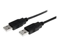 StarTech.com Cable de 1m USB 2.0 Alta Velocidad Macho a Macho USB A - Negro - cable USB - USB a USB - 1 m