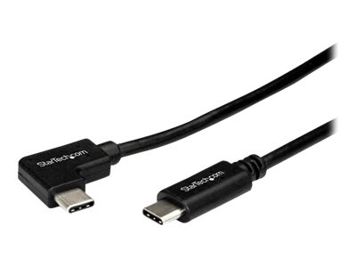  STARTECH.COM  Cable de 1m USB-C a USB-C Acodado a la Derecha - Cable USB Tipo C en Ángulo a la Derecha - Cable USBC en Ángulo - cable USB de tipo C - USB-C a USB-C - 1 mUSB2CC1MR