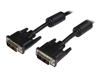  STARTECH.COM  Cable de 2m DVI-D de Enlace Simple - Cable de Video Digital para Monitor DVI-D Macho a Macho - Negro - 1920x1200 - cable DVI - 2 mDVIDSMM2M