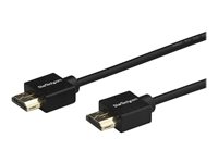 StarTech.com Cable de 2m HDMI 2.0, Cable HDMI Premium 4K 60Hz de Alta Velocidad con Ethernet, Cable HDMI Ultra HDMI, Cable de Vídeo para TV / Monitor / Ordenador Portátil / PC, HDMI a HDMI (HDMM2MLP) - cable HDMI - 2 m