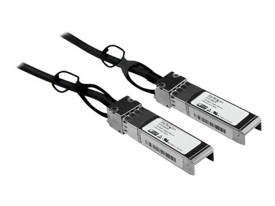  STARTECH.COM  Cable de 2m Twinax Direct Attach SFP+ a SFP+ - 10G Compatible con Cisco SFP-H10GB-CU2M - DAC de Cobre SFP+ 10GbE - DAC Pasivo de Bajo PodSFPCMM2M