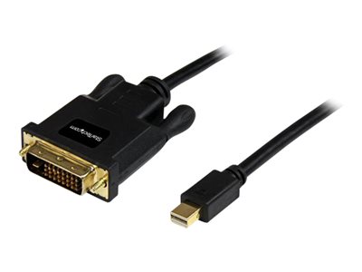  STARTECH.COM  Cable de 3m Adaptador de Vídeo Mini DisplayPort a DVI - Conversor Pasivo Mini DP Macho a DVI-D Macho - 1920x1200 - Negro - cable DisplayPort - 3.04 mMDP2DVIMM10B