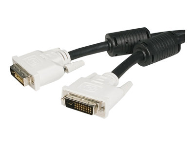  STARTECH.COM  Cable de 3m DVI-D de Doble Enlace - Cable de Vídeo Digital para Monitor DVI-D Macho a Macho - Negro - 2560x1600 - cable DVI - 3 mDVIDDMM3M