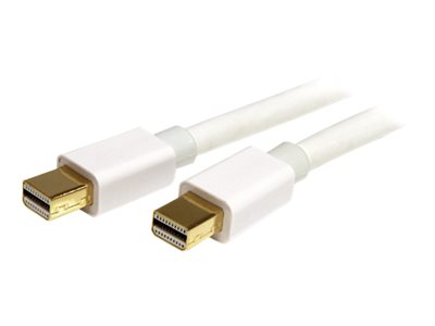  STARTECH.COM  Cable de 3m Mini DisplayPort - 2x Macho Mini DP - Blanco - cable DisplayPort - 3 mMDPMM3MW