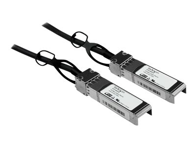 STARTECH.COM  Cable de 3m Twinax Direct Attach SFP+ a SFP+ - 10G Compatible con Cisco SFP-H10GB-CU3M - DAC de Cobre SFP+ 10GbE - DAC Pasivo de Bajo PodSFPCMM3M