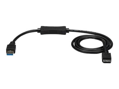  STARTECH.COM  Cable de 91cm Adaptador USB 3.0 a eSATA para Disco Duro o SSD - SATA de 6 Gbps - controlador de almacenamiento - eSATA 6Gb/s - USB 3.0USB3S2ESATA3