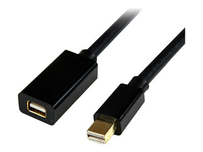  STARTECH.COM  Cable de 91cm Extensor Alargador Mini DisplayPort 1.2 Macho a Mini DisplayPort Hembra - 4k - cable alargador de DisplayPort - 0.9 mMDPEXT3