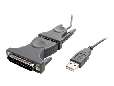  STARTECH.COM  Cable de 91cm USB a 1 Puerto Serie RS232 - Adaptador  Serial - 1x DB9 DB25 - 1x USB A - adaptador serie - USB 2.0ICUSB232DB25