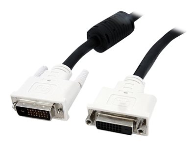  STARTECH.COM  Cable de Extensión de 2m para Monitor DVI-D Doble Enlace - Macho a Hembra - Extensor de 2 Metros Dual Link Negro - 2560x1600 - cable alargador DVI - 2 mDVIDDMF2M