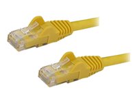 StarTech.com Cable de Red de 0,5m Amarillo Cat6 UTP Ethernet Gigabit RJ45 sin Enganches - Latiguillo Snagless de 50cm - cable de red - 50 cm - amarillo