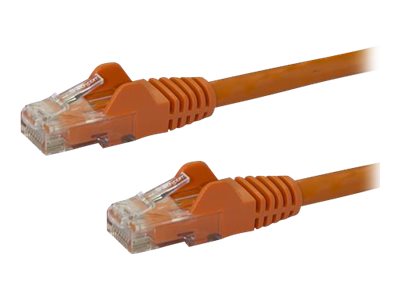 STARTECH.COM  Cable de Red de 0,5m Naranja Cat6 UTP Ethernet Gigabit RJ45 sin Enganches - Latiguillo Snagless de 50cm - cable de red - 50 cm - naranjaN6PATC50CMOR