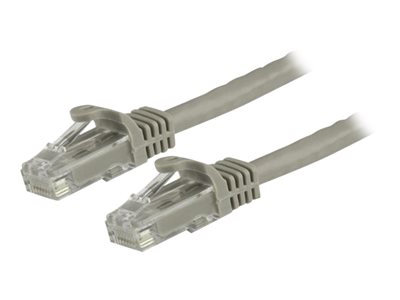  STARTECH.COM  Cable de Red Ethernet Snagless Sin Enganches Cat 6 Cat6 Gigabit - cable de interconexión - 15 m - grisN6PATC15MGR