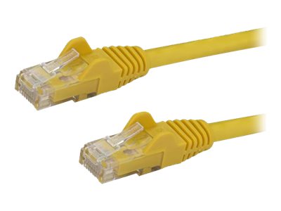  STARTECH.COM  Cable de Red Ethernet Snagless Sin Enganches Cat 6 Cat6 Gigabit - cable de interconexión - 2 m - amarilloN6PATC2MYL