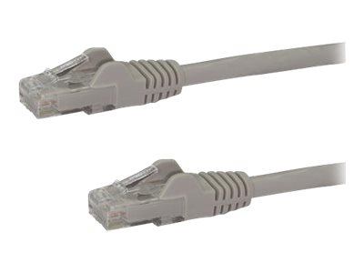  STARTECH.COM  Cable de Red Ethernet Snagless Sin Enganches Cat 6 Cat6 Gigabit - cable de interconexión - 1 m - grisN6PATC1MGR