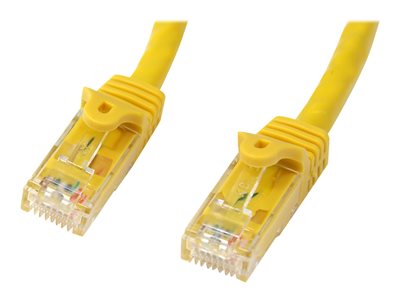  STARTECH.COM  Cable de Red Ethernet Snagless Sin Enganches Cat 6 Cat6 Gigabit - cable de interconexión - 1 m - amarilloN6PATC1MYL