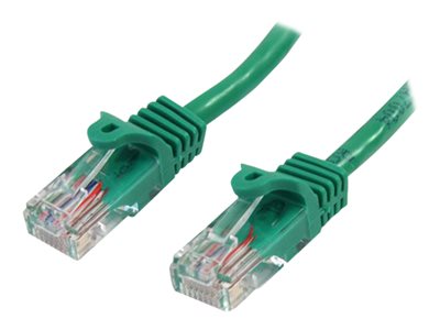  STARTECH.COM  Cable de Red Ethernet UTP Patch Snagless Sin Enganches Cat5e Cat 5e RJ45 - cable de interconexión - 3 m - verde45PAT3MGN