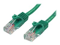 StarTech.com Cable de Red Ethernet UTP Patch Snagless Sin Enganches Cat5e Cat 5e RJ45 - cable de interconexión - 1 m - verde 45PAT1MGN