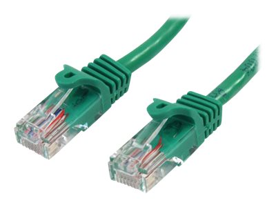  STARTECH.COM  Cable de Red Ethernet UTP Patch Snagless Sin Enganches Cat5e Cat 5e RJ45 - cable de interconexión - 1 m - verde45PAT1MGN
