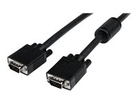 StarTech.com Cable de Vídeo de Alta Resolución para Monitor de Ordenador de 5m Extensión VGA - 2x HD15 Macho - Extensor Negro - cable VGA - 5 m