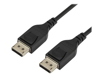  STARTECH.COM  Cable DisplayPort 1.4 de 2m - Certificado VESA - 8K 60Hz - HBR3 - HDR - Cable de Monitor DP a DP -  UltraHD 4K 120Hz (DP14MM2M) - cable DisplayPort - DisplayPort a DisplayPort - 2 mDP14MM2M