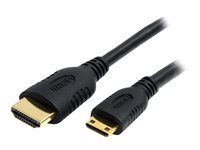 StarTech.com Cable HDMI de alta velocidad con Ethernet 1m - HDMI a Mini HDMI - Macho a Macho - cable HDMI con Ethernet - 1 m