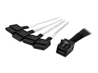 StarTech.com Cable Mini SAS Interno a SATA de 1m - Cable SFF-8643 a 4x SATA - Adaptador Compatible con Unidades SATA de 6Gbps - cable ATA / SAS - 1 m