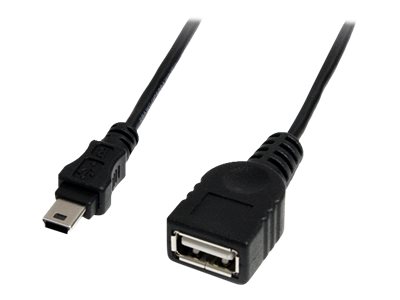  STARTECH.COM  Cable Mini USB 2.0 (30 cm) - USB A a Mini B H/M - cable USB - USB a mini USB tipo B - 30 cmUSBMUSBFM1