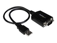 StarTech.com Cable Profesional de 1,8m USB a Puerto Serie Serial RS232 con Retención del Puerto COM - 1x DB9 Macho - 1x USB A Macho - adaptador serie - USB - RS-232