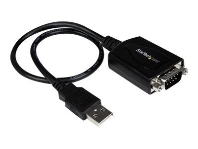  STARTECH.COM  Cable Profesional de 1,8m USB a Puerto Serie Serial RS232 con Retención del Puerto COM - 1x DB9 Macho - 1x USB A Macho - adaptador serieICUSB2321X