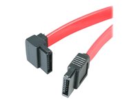 StarTech.com Cable Serial ATA  SATA a SATA Acodado a la  Izquierda - 12 pulgadas - Cable SATA - 30 cm