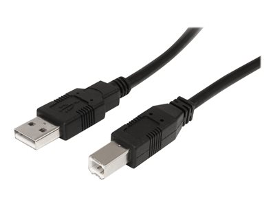  STARTECH.COM  Cable USB Activo de 10m para Impresora - 1x USB A Macho - 1x USB B Macho - Adaptador Negro - cable USB - USB a USB Tipo B - 9.15 mUSB2HAB30AC