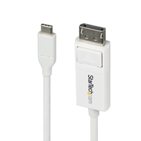 Startech.com CABLE USB C A DISPLAYPORT 1.2  CABL4K DE 2M - BIDIRECCIONAL CDP2DP2MBW