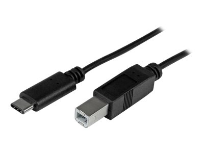  STARTECH.COM  Cable USB Type-C de 1m - USB 2.0 Tipo B a USB-C - cable USB de tipo C - 24 pin USB-C a USB Tipo B - 1 mUSB2CB1M