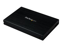 StarTech.com Caja Carcasa de Aluminio USB 3.0 de Disco Duro HDD SATA 3 III 6Gbps de 2,5 Pulgadas Externo con UASP - caja de almacenamiento - SATA 6Gb/s - USB 3.0