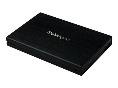  STARTECH.COM  Caja Carcasa de Aluminio USB 3.0 de Disco Duro HDD SATA 3 III 6Gbps de 2,5 Pulgadas Externo con UASP - caja de almacenamiento - SATA 6Gb/s - USB 3.0S2510BMU33