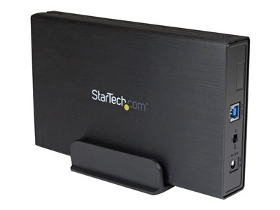  STARTECH.COM  Caja Carcasa USB 3.0 SuperSpeed de Disco Duro HDD SATA 3 III 6Gbps de 3,5 Pulgadas Externo con UASP - Aluminio Negro - caja de almacenamiS3510BMU33