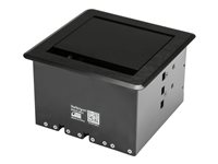 StarTech.com Caja de Gestión de Cableado para Mesas de Conferencia - de Sobremesa - Caja de Conectividad para Mesas de Conferencia - caja de gestión de cables